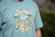 Load image into Gallery viewer, Dharco Crankwork Cairns Tee #1 - Oil Blue