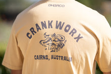 Load image into Gallery viewer, Dharco Crankwork Cairns Tee #3 - Sand