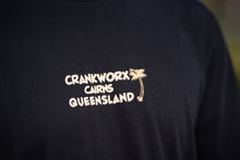 Load image into Gallery viewer, Dharco Crankwork Cairns Tee #4 - Black