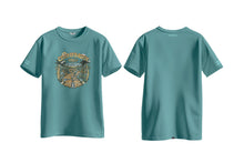 Load image into Gallery viewer, Dharco Crankwork Cairns Tee #1 - Oil Blue