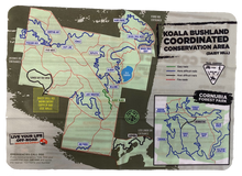Load image into Gallery viewer, Manky Map - Koala Bushland Coordinated Conservation Area (Daisy Hill), QLD