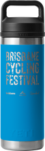 Load image into Gallery viewer, YETI x Brisbane Cycling Festival Rambler® 18OZ (532 ml) Bottle with Chug Cap
