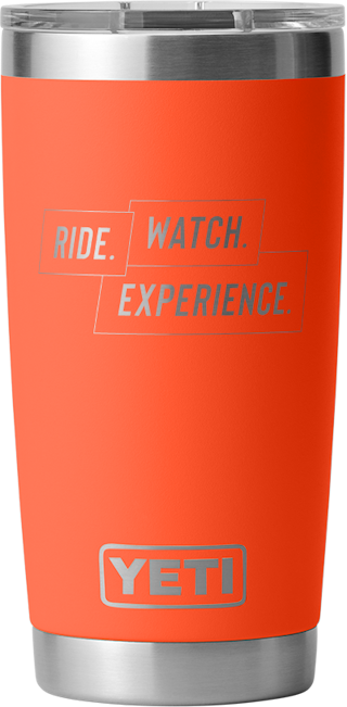 YETI x Brisbane Cycling Festival Rambler 20OZ (591 ml) Tumbler with MagSlider Lid