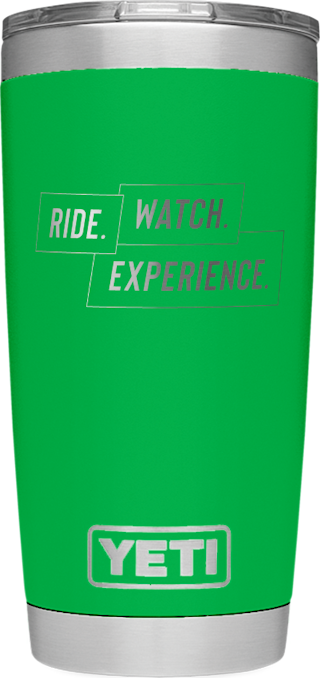 YETI x Brisbane Cycling Festival Rambler 20OZ (591 ml) Tumbler with MagSlider Lid