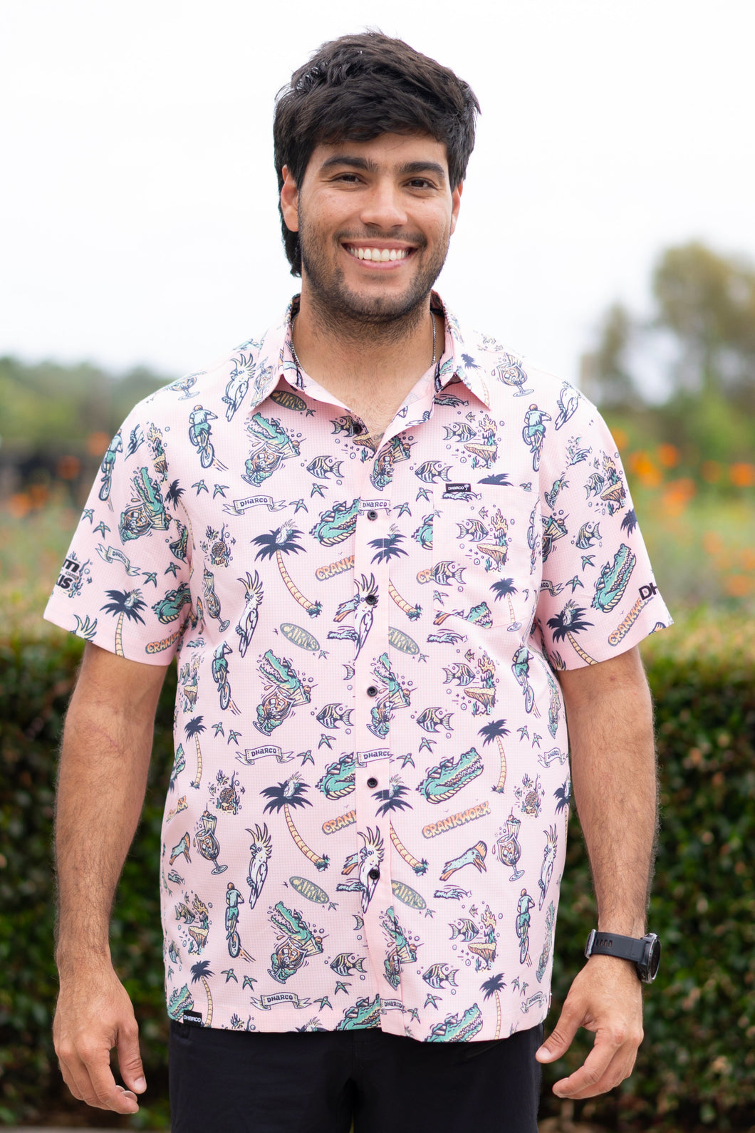 Dharco Crankwork Cairns Party Shirts - Pale Pink