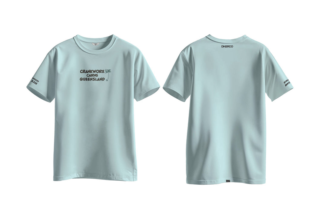 Dharco Crankwork Cairns Tee #4 - Light Sky Blue