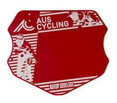 AusCycling BMX Race Plate