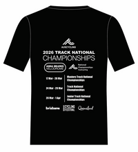 Load image into Gallery viewer, 2026 AusCycling Track National Championships Official Event T-Shirt
