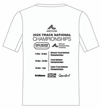 Load image into Gallery viewer, 2026 AusCycling Track National Championships Official Event T-Shirt
