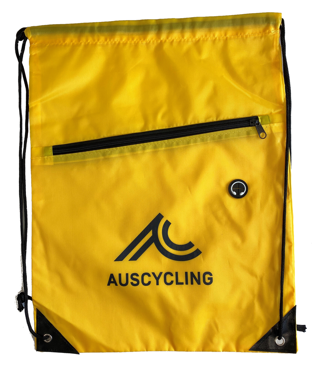 AusCycling Drawstring Backsack | Yellow
