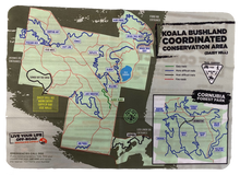 Load image into Gallery viewer, Manky Map - Koala Bushland Coordinated Conservation Area (Daisy Hill), QLD
